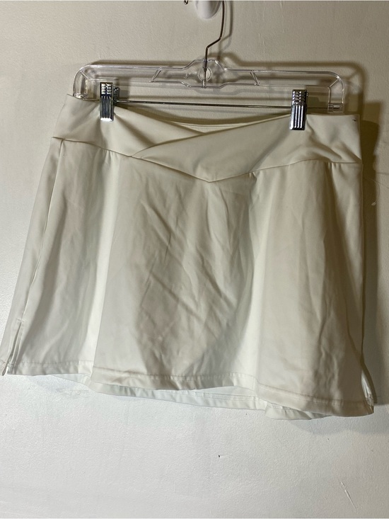 OQQ Dresses & Skirts - Ivory Golf Skort Tennis Skirt Athletic Preppy Country Club Minimalist Size L